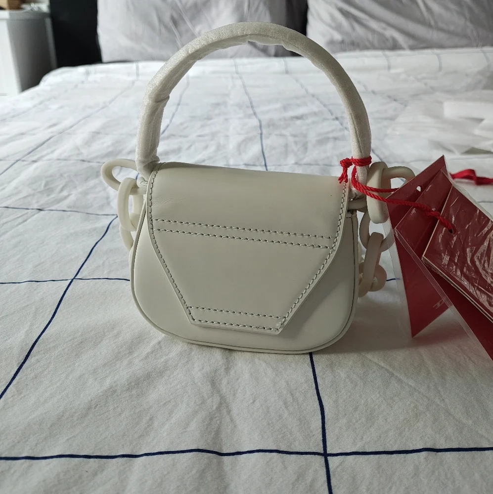 Diesel 1DR XS Leather Tote Bag - Picture 7 of 16